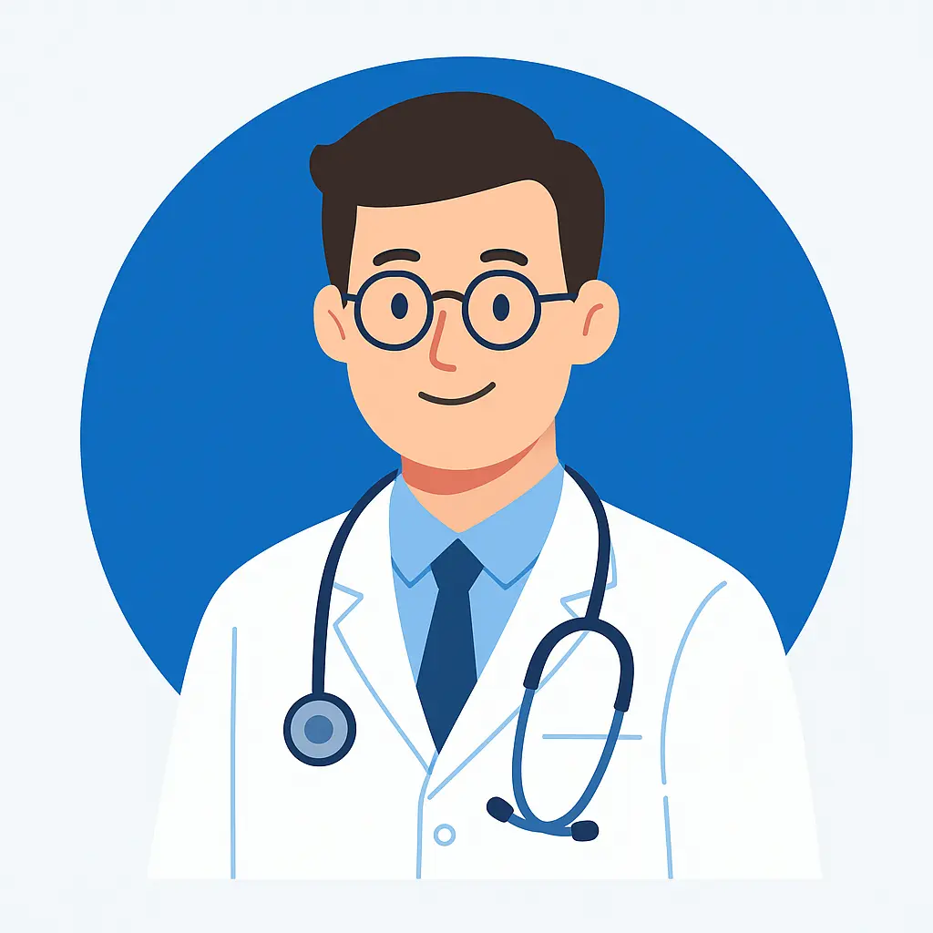 Ilustración moderna del Portal Médico