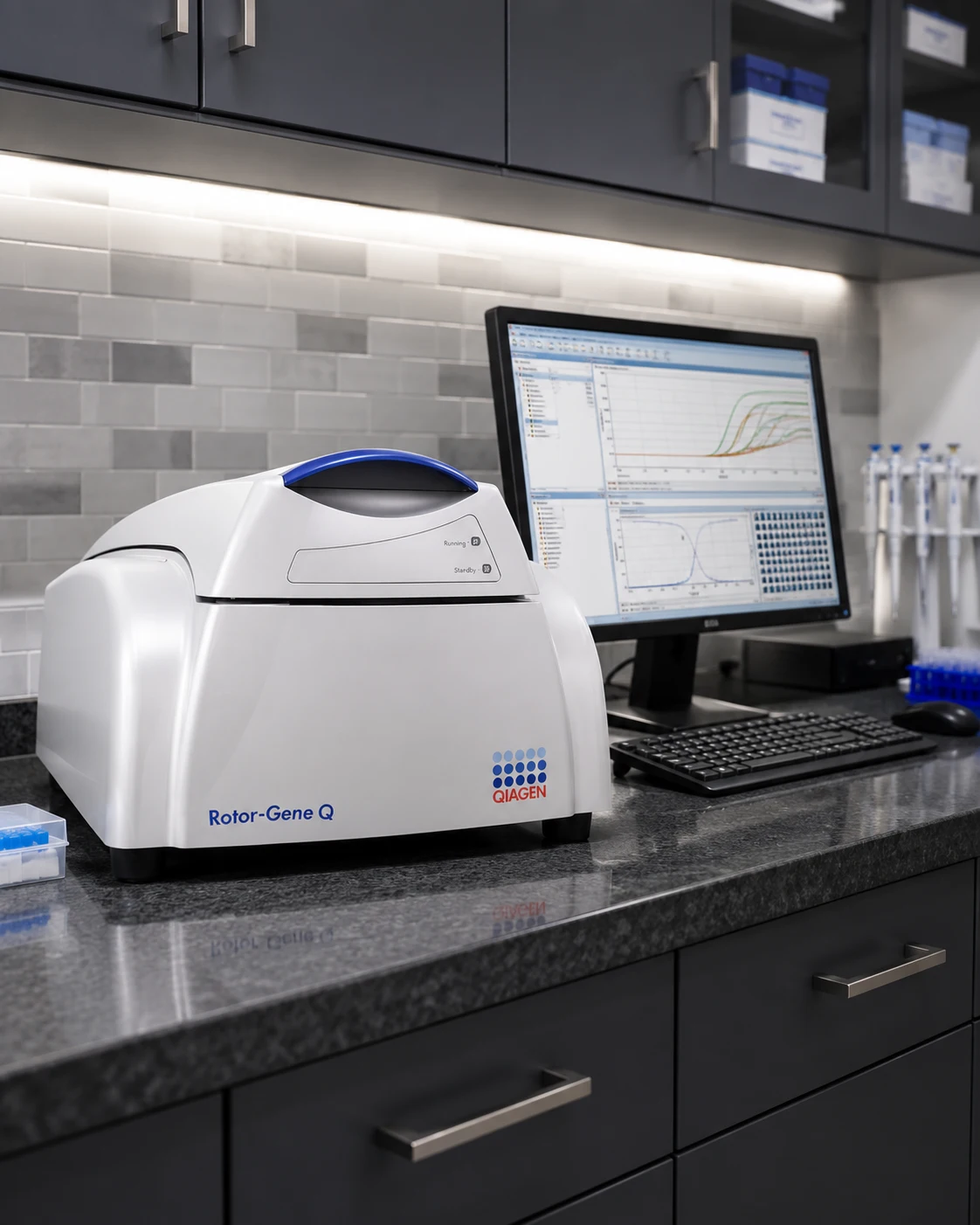 Rotor-Gene Q y sistema de PCR en las instalaciones de Luxury Laboratorios
